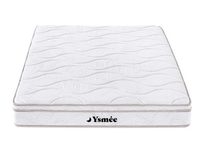 VENTE UNIQUE Matelas 140 x 200 cm ressorts 3 zones et m&eacute;moire de forme &eacute;p.20cm - WOLKENTANZ de