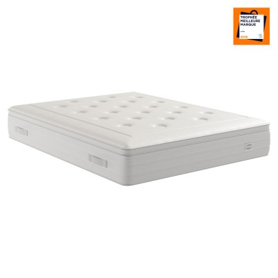 SIMMONS Matelas 140 x 200, ressort ensach&eacute;s, ferme, h33  REFLEXION
