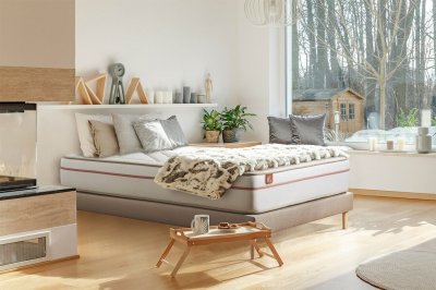 MARMOTTES & CO Matelas 140x190 m&eacute;moire de forme  Le Paisible