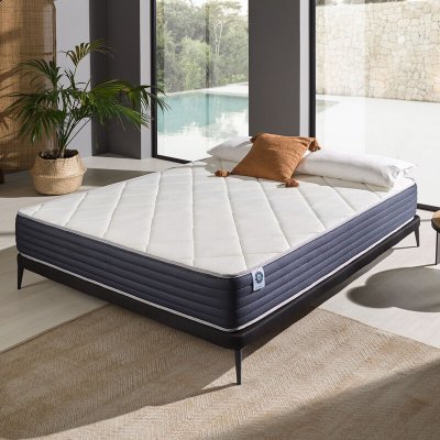 NATURALEX Matelas 140x190 - Mousse &agrave; M&eacute;moire de Forme HD - Tr&egrave;s ferme