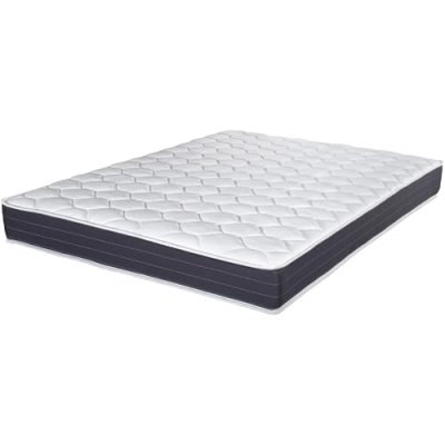 EBAC Matelas 140x190 Record - Ressorts ensach&eacute;s - Hauteur 20 cm - Ferme