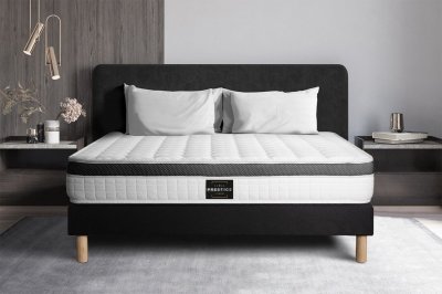 PRESTIGE LITERIE Matelas 140x190 Sup&eacute;rieur - Mousse &agrave; m&eacute;moire - 21 cm - Ferme
