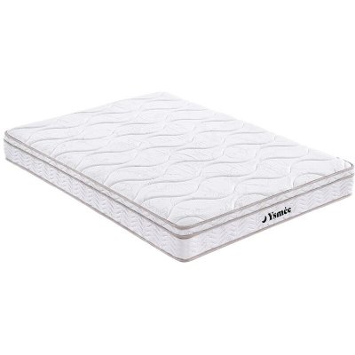 VENTE UNIQUE Matelas 160 x 200 cm ressorts 3 zones et m&eacute;moire de forme &eacute;p.20cm - WOLKENTANZ de