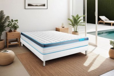 BODYCARE Matelas 160x200 Perform - Mousse &agrave; m&eacute;moire - 23 cm - Ferme