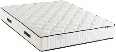 CONFORT DESIGN Matelas 160x200 - Ressorts - 30 Cm - 7 Zones - Equilibre - Hotel Grand Confort