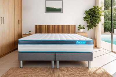 BODYCARE Matelas 180x200 BodyFit - Mousse &agrave; m&eacute;moire - 24 cm - Ferme