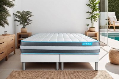 BODYCARE Matelas 180x200 Bodyform - Mousse &agrave; m&eacute;moire - 20 cm - Ferme