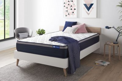 ACTISOM Matelas 180x200 cm Latex et m&eacute;moire de forme