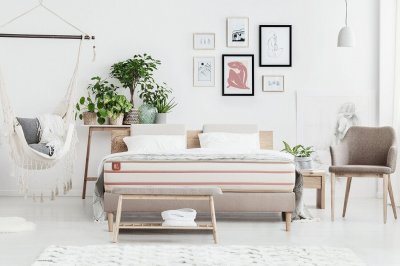 MARMOTTES & CO Matelas 200x200 m&eacute;moire de forme  Le Doux