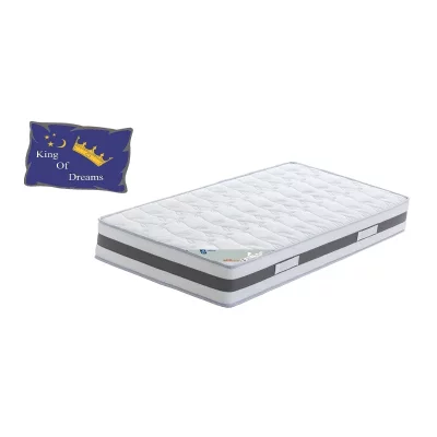  Matelas 80x190 mousse &agrave; m&eacute;moire de forme 50 kg/m3 - ferme - 23 cm king memory