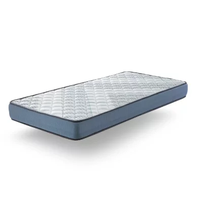 XALUCA Matelas 80X190 nirvana Epaisseur 16 cm Mousse SuperSoft , Gris clair ,Technologie AirFresh