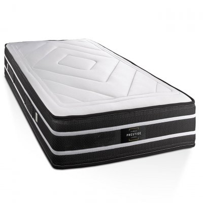PRESTIGE LITERIE Matelas 90 x 200 cm exclusive - ressorts ensach&eacute;s - 22 cm - ferme