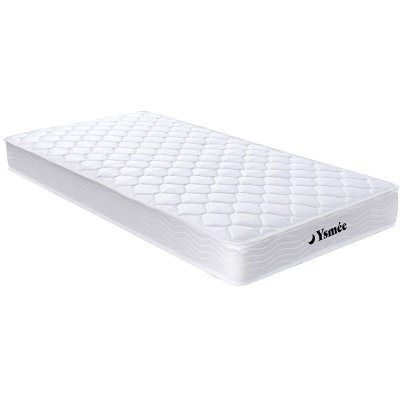 VENTE UNIQUE Matelas 90 x 200 cm ressorts et m&eacute;moire de forme &eacute;p.15cm - WOLKENLOS de