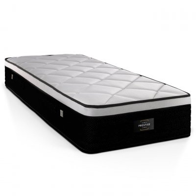 PRESTIGE LITERIE Matelas 90 x 200 cm suite - ressorts ensach&eacute;s - 26 cm - equilibr&eacute;