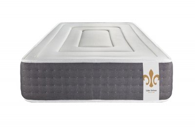 LITIER DELUXE Matelas 90 x 200 cm vingt-six - ressorts ensach&eacute;s - 26 cm - ferme