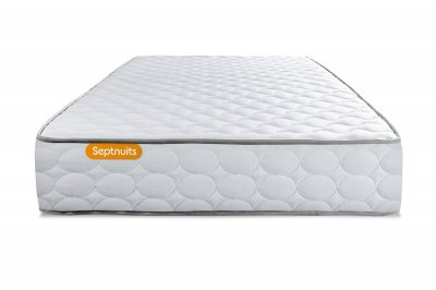 SEPTNUITS Matelas 90x190 m&eacute;moire de forme Matelas Memo 90x190 cm