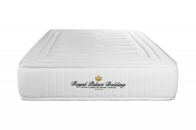 ROYAL PALACE BEDDING Matelas 90x200 Lancaster - Ressorts ensach&eacute;s - 22 cm - Ferme