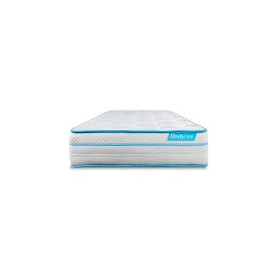 BODYCARE Matelas 90x200 M&eacute;moire de forme et micro ressorts ensach&eacute;s - Equilibr&eacute;
