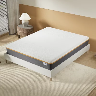 NOVEMBER Matelas 90x200cm-Epaisseur 28cm-Latex naturel et mousse &agrave; m&eacute;moire de forme - 