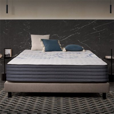 NATURALEX Matelas 90x200x30 cm - Accueil Blue Latex - Mousse HR