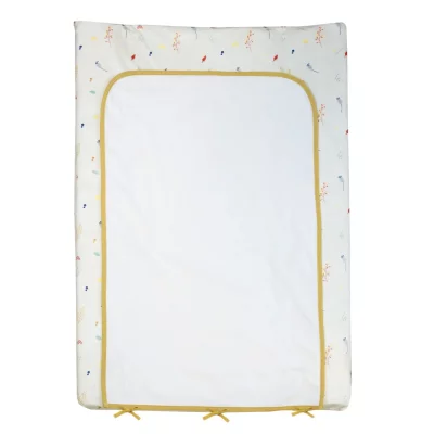 TROIS KILOS SEPT Matelas &agrave; langer avec housse Cache-cache en for&ecirc;t (70 x 50 cm)