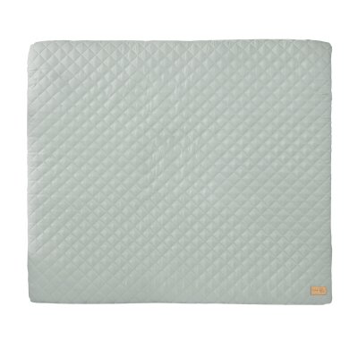 ROBA Matelas &agrave; langer d&eacute;perlant 85x75 en PU vert givr&eacute;