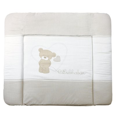 ROBA Matelas &agrave; Langer Doux sans Phtalates  Liebhabear 85x75 cm - Rev&ecirc;tu de PU 