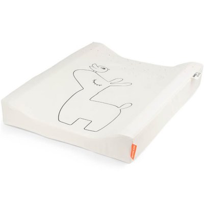 DONE BY DEER Matelas &agrave; langer Easy wipe Lalee Sable (50 x 65 cm)
