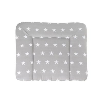ROBA Matelas &agrave; Langer Rev&ecirc;tu PU 'Little Stars' -  - 85x75 cm - Gris etoiles 