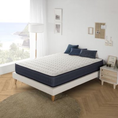 MARCKONFORT Matelas &agrave; m&eacute;moire de forme imperial 160x200,25cm.
