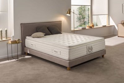 MOONIA Matelas &agrave; ressorts ensach&eacute;s - 160x200 cm - 30 cm