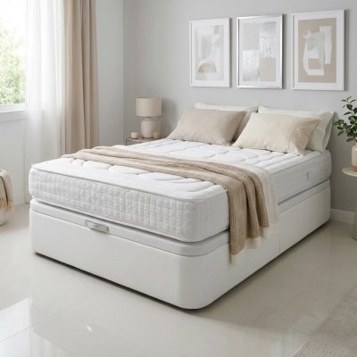 BEZEN Matelas &agrave; ressorts ensach&eacute;s et m&eacute;moire de forme 180X200