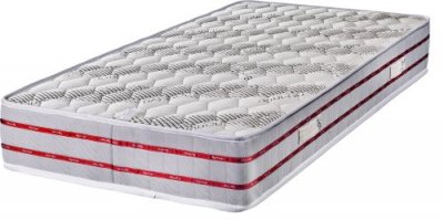 KING OF DREAMS Matelas - Bamboo - 90x200 - Mousse POLI LATEX - Ind&eacute;formable - Soutien Tr&egrave;s Ferme