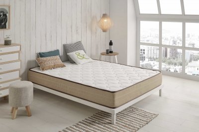 MOONIA Matelas bamboo fresh 21cm 140x190cm -  BEF-140X190