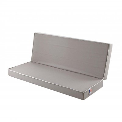 IDLITERIE Matelas banquette Mousse Haute R&eacute;silience 28 Kg 130x190 cm CLIC CLAC