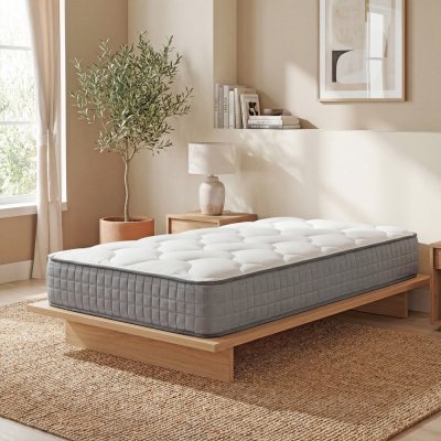 WEBER INDUSTRIES Matelas carlton 90x190 ressorts et m&eacute;moire de forme