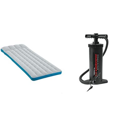 INTEX Matelas de camping Classique II 1 place -  - Gris