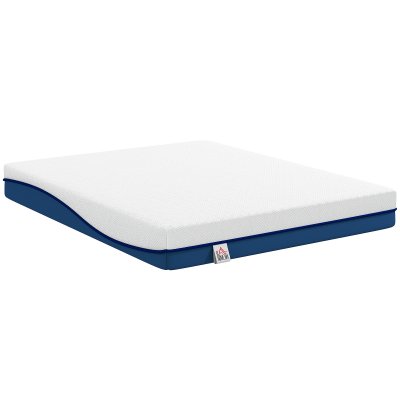 HOMCOM Matelas Double 160x200cm Mousse &Agrave; M&eacute;moire De Forme