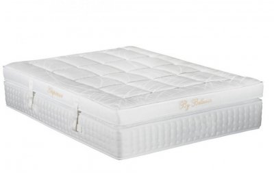 BELLECOUR Matelas empereur 140x190 cm mousse &agrave; m&eacute;moire de forme soutien ferme