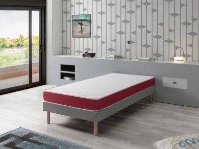 DREAMDI Matelas en mousse respirante 70X160 VELVET, Epaisseur 14 CM , Ergonomique et adaptable
