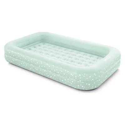 Matelas gonflable enfant 1 place + gonfleur - Intex
