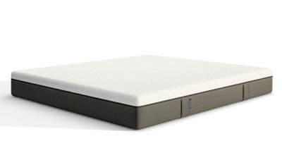 EMMA Matelas Hybride 200x200 - ressorts ensach&eacute;s et m&eacute;moire de forme