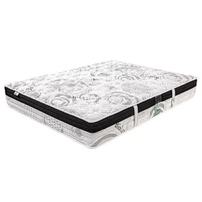  Matelas Latex Bio 140x190 cm - LUXURY LITERIE - 10 zones de confort - R&eacute;versible - Orthop&eacute;dique