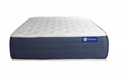 ACTISOM Matelas Latex et M&eacute;moire de forme ACTILATEX SLEEP 90x190 5zones de confort