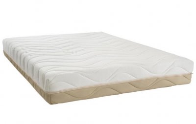 BELLECOUR Matelas leman 140x190 cm mousse hr hypersoft soutien mi-ferme