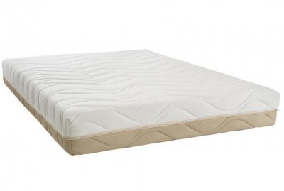 BELLECOUR Matelas leman 140x200 cm mousse hr hypersoft soutien mi-ferme