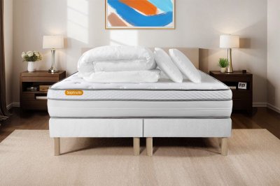 SEPTNUITS Matelas Memo Luxe 160x200cm - 