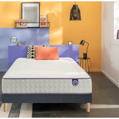 MERINOS Matelas  beauty bed - 560 ressorts ensach&eacute;s 90x200