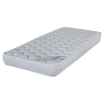 EBAC Matelas Montana 80x190 - Mousse - Hauteur 18 cm - Soutien 3 zones confort