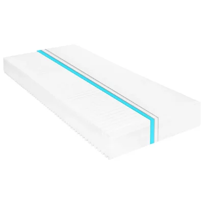 VIDAXL Matelas mousse 160x200 cm avec housse lavable somy - 16 cm 282801